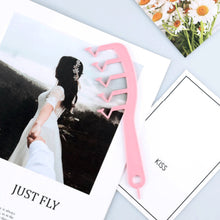 Load image into Gallery viewer, Z-shaped Hair Comb Anti-static Hair Comb Hair Massage Comb Hair Styling Tool Hair Comb for Fluffy Hair
