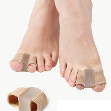 Load image into Gallery viewer, Thumb Valgus Corrector Toe Separator Big Foot Bone Overlap Toe Sleeve Double Hole Toe Sleeve Corrector Foot Care Health Care
