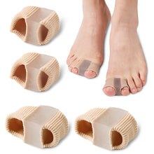 Load image into Gallery viewer, Thumb Valgus Corrector Toe Separator Big Foot Bone Overlap Toe Sleeve Double Hole Toe Sleeve Corrector Foot Care Health Care
