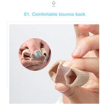 Load image into Gallery viewer, Thumb Valgus Corrector Toe Separator Big Foot Bone Overlap Toe Sleeve Double Hole Toe Sleeve Corrector Foot Care Health Care
