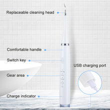 Load image into Gallery viewer, Wireless Electric Toothbrush Six-in-one Electric Toothbrush Set Portable Rechargeable Dental Device Beauty Tooth Instrument
