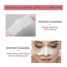 Load image into Gallery viewer, Blackhead Remover Nose Pore Strip Clean Pore Nose Sticker Deep Cleansing Nose Tear-off Nose Pore Strip Skin Care

