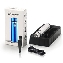 Load image into Gallery viewer, Mini Portable Electric Shaver USB Rechargeable Beard Knife Waterproof Durable Beard Trimmer Shaver for Men
