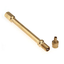 Load image into Gallery viewer, 110mm/140mm/200mm Motorcycle Car Truck Full Brass Wheel Tire Valve Stem Extension Pole Cap Extender Steamboat Car Accessories
