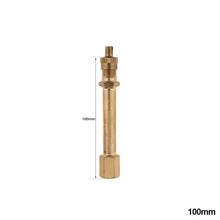 Load image into Gallery viewer, 110mm/140mm/200mm Motorcycle Car Truck Full Brass Wheel Tire Valve Stem Extension Pole Cap Extender Steamboat Car Accessories
