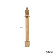 Load image into Gallery viewer, 110mm/140mm/200mm Motorcycle Car Truck Full Brass Wheel Tire Valve Stem Extension Pole Cap Extender Steamboat Car Accessories
