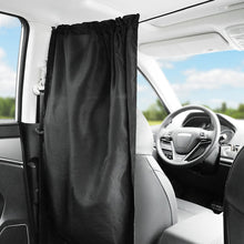 Load image into Gallery viewer, 2Pcs Car Curtain Privacy Curtain Sealed Taxi Cab Partition Protection And Commercial Vehicle Air Conditioning Sunshade
