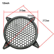 Load image into Gallery viewer, 6inch/8inch/10inch/12inch Universal Car Audio Speaker Video Subwoofer Grill Grille Guard Protector Cover For Car Audio Sub Woofer
