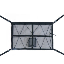 Load image into Gallery viewer, Double-Layer Adjustable Car Roof Hanging Mesh Net Ceiling Cargo Sundries Storage Bag Pocket Organizer

