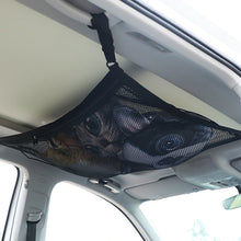 Load image into Gallery viewer, Car Roof Ceiling Storage Net Pocket Bag Interior Cargo Net Breathable Mesh Bag Auto Stowing Tidying Interior Accessories
