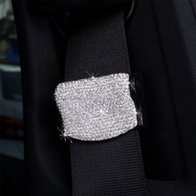 Load image into Gallery viewer, Universal Car Seat Belts Clips Rhinestone Diamond Clip Bling Safety Adjustable Auto Stopper Buckle Interior Accessories
