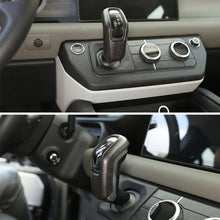 Load image into Gallery viewer, Carbon Fiber Car Gear Shift Head Knob Cover Trim For Land Rover Range Rover Sport 2020-20211 Car Styling Accessories
