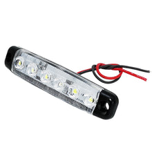 Load image into Gallery viewer, 1Pcs Truck Trailer Side Marker Indicators Clearance 6LED 24V Car Brake Rear highlight Tail Light Warning Signal Lamp
