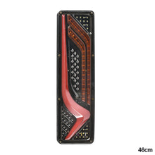 Load image into Gallery viewer, 46cm 24V LED Truck Signal Lamp Trailer Tail Light Rear Lights Turn Signal Brake Reverse Lorry Bus Camper Caravan RV Tractor

