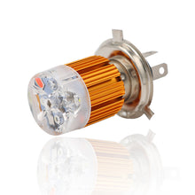 Load image into Gallery viewer, 1Pcs H4 /H6 Motorcycle Strobe Signal Light LED Motorcycle Headlight BA20D Motorcycle Bulbs Accessories
