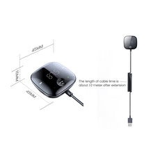 Load image into Gallery viewer, Powstation Bluetooth 5.0 Car Audio Transmitter Wireless Bluetooth FM Transmitter AUX Audio Receiver MP3 Player Car Kit Handsfree
