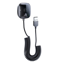 Load image into Gallery viewer, Powstation Bluetooth 5.0 Car Audio Transmitter Wireless Bluetooth FM Transmitter AUX Audio Receiver MP3 Player Car Kit Handsfree
