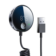 Load image into Gallery viewer, Bluetooth 5.0 Car Audio Transmitter Wireless Bluetooth FM Transmitter AUX Audio Receiver MP3 Player Car Kit Handsfree
