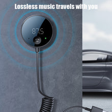 Load image into Gallery viewer, Bluetooth 5.0 Car Audio Transmitter Wireless Bluetooth FM Transmitter AUX Audio Receiver MP3 Player Car Kit Handsfree
