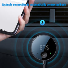 Load image into Gallery viewer, Bluetooth 5.0 Car Audio Transmitter Wireless Bluetooth FM Transmitter AUX Audio Receiver MP3 Player Car Kit Handsfree

