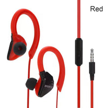 Load image into Gallery viewer, G3 Sports Running Earphones With Memory Wire Waterproof IPX5 Mic In-Ear Earhook Music Headphone Mobile Stereo Bass
