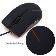 Load image into Gallery viewer, M20 Wired Mouse 1200dpi Computer Office Mouse Matte Black USB Gaming Mice For PC Notebook Laptops Non Slip Wired Gamer Mouse

