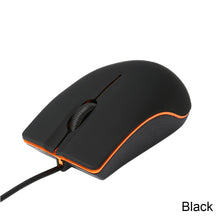 Load image into Gallery viewer, M20 Wired Mouse 1200dpi Computer Office Mouse Matte Black USB Gaming Mice For PC Notebook Laptops Non Slip Wired Gamer Mouse

