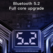 Load image into Gallery viewer, TWS AX9 Ear Hook Sports Earphone Bluetooth 5.2 Wireless Headphone ENC Noise Cancelling Earbuds with Mic Touch Gaming Headset
