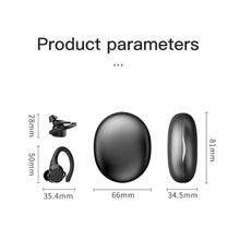 Load image into Gallery viewer, TWS AX9 Ear Hook Sports Earphone Bluetooth 5.2 Wireless Headphone ENC Noise Cancelling Earbuds with Mic Touch Gaming Headset
