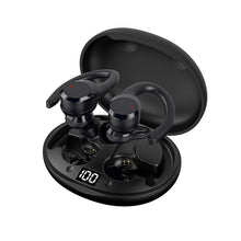 Load image into Gallery viewer, TWS AX9 Ear Hook Sports Earphone Bluetooth 5.2 Wireless Headphone ENC Noise Cancelling Earbuds with Mic Touch Gaming Headset
