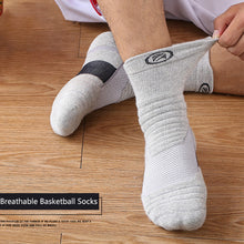 Load image into Gallery viewer, Breathable Basketball Socks Outdoor Cycling Socks Sports Socks Protect Feet Wicking Bike Running Football Sport Socks Men Socks
