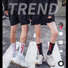 Load image into Gallery viewer, Korean Style Fashion Harajuku Street Hip Hop Socks Unisex Cool Men Socks Skateboard Women Socks

