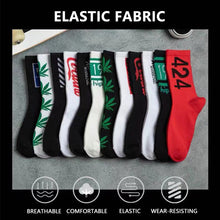 Load image into Gallery viewer, Korean Style Fashion Harajuku Street Hip Hop Socks Unisex Cool Men Socks Skateboard Women Socks
