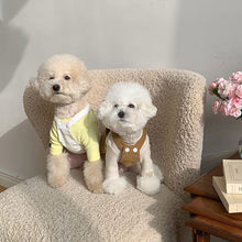 Load image into Gallery viewer, Sweet Suspenders Bear Corduroy Dress Ins Puppy Vest Cats and Dogs Spring Skirts Flying Sleeves Cute Princess Skirt Pets Clothes for Small Girl Boy Dogs
