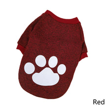 Load image into Gallery viewer, Autumn Winter Puppy Hoodie Clothing Cat Sweater T Shirt Paw Vest Big Dog Sport Shirt Pet Vest Pet Clothes
