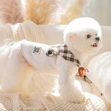 Load image into Gallery viewer, Autumn and Winter Pet Warm Hoodie Puppy Dog Cat Sweater Shirt Jacket Two-legged Cartoon Pet Clothes Teddy Bichon Pomeranian Schnauze Dog Clothes

