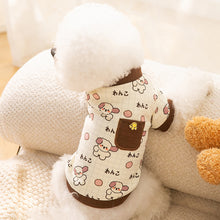Load image into Gallery viewer, Cartoon for Dog Clothes Cat Vest Pet Clothing Dogs Small Costume Animal French Bulldog Print Cute Sweater Shirt
