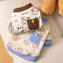Load image into Gallery viewer, Cartoon for Dog Clothes Cat Vest Pet Clothing Dogs Small Costume Animal French Bulldog Print Cute Sweater Shirt
