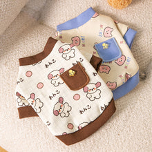 Load image into Gallery viewer, Cartoon for Dog Clothes Cat Vest Pet Clothing Dogs Small Costume Animal French Bulldog Print Cute Sweater Shirt
