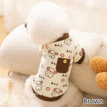 Load image into Gallery viewer, Cartoon for Dog Clothes Cat Vest Pet Clothing Dogs Small Costume Animal French Bulldog Print Cute Sweater Shirt
