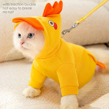 Load image into Gallery viewer, Pet Clothes Cute Chicken Bear Costume Clothing For Cats Dog Teddy Dog Clothes Shirt Animals Costume Pet Supplies
