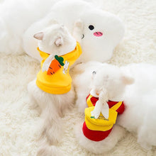 Load image into Gallery viewer, Winter Cartoon Dog Clothes Cute Bow Tie Satchel Pet Clothing for Small Dogs Puppy Cat Costumes Coat Warm Plush Sweater Chihuahua
