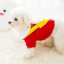 Load image into Gallery viewer, Winter Cartoon Dog Clothes Cute Bow Tie Satchel Pet Clothing for Small Dogs Puppy Cat Costumes Coat Warm Plush Sweater Chihuahua
