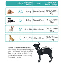 Load image into Gallery viewer, Dog Chest Reflector Strap Traction Rope Vests Dog Chains Dog Ropes collars X type Pet Collar Adjustable Soft Comfort Pet Product
