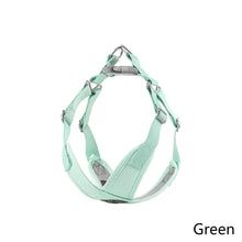 Load image into Gallery viewer, Dog Chest Reflector Strap Traction Rope Vests Dog Chains Dog Ropes collars X type Pet Collar Adjustable Soft Comfort Pet Product
