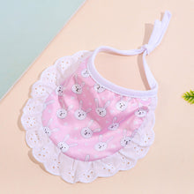 Load image into Gallery viewer, Cute Pet Bandana For Dog Cat Triangular Pet Bibs Scarf Cotton Washable Ties Collar Scarf Puppy Kitten Accessories
