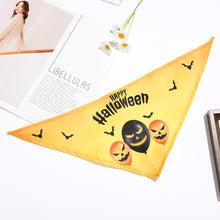 Load image into Gallery viewer, Halloween Dog Bandanas Halloween Dog Accessories Pet Dog Bandanas Scarf Small Dog Cat Puppy Bibs Pet Supplies For Small Dogs
