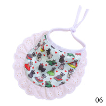 Load image into Gallery viewer, Cute Pet Bandana For Dog Cat Triangular Pet Bibs Scarf Cotton Washable Ties Collar Scarf Puppy Kitten Accessories
