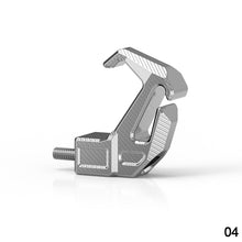 Load image into Gallery viewer, Aluminum Alloy Motorcycle Luggage Helmet Hook Mount With Double Hooks Motorbike Scooter Holder Bag Hanger Screw
