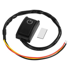 Load image into Gallery viewer, Universal Car Push Button Latching Turn ON/OFF Adhesive Truck Electrical Button Switch LED Light DC12V/200mA
